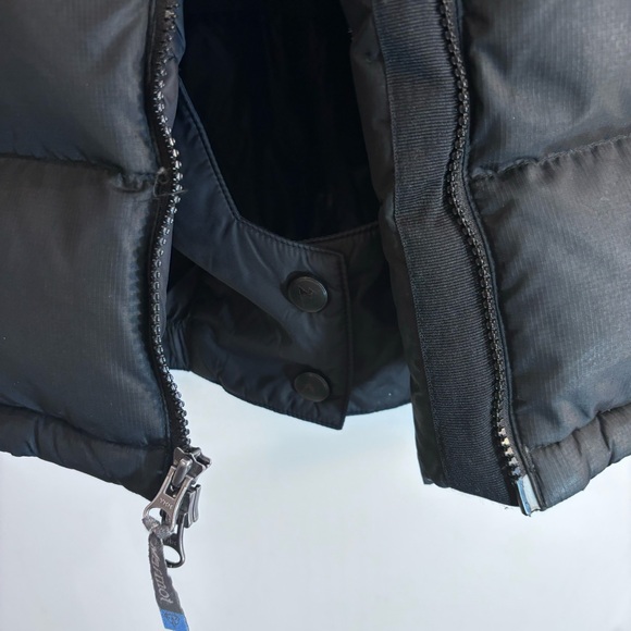 MARMOT 700 Fill Sz M Puffer Coat Elastic Cuffs Pockets Longer Back Jacket - Picture 10 of 16